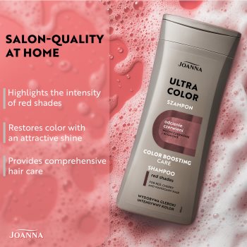 Joanna Ultra Color șampon nuanțator pentru nuante de par roscat - imagine 3